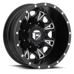 Fuel Throttle Dually 17x6.5 -129