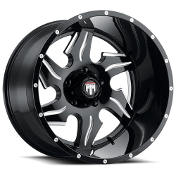 American Truxx Ninja AT163 22x14 -76