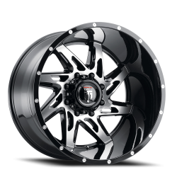 American Truxx Spyder AT183 22x14 -76