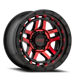 KMC Recon 17x9 -12