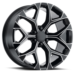 Strada Wheel Replicas Snowflake 24x10 31