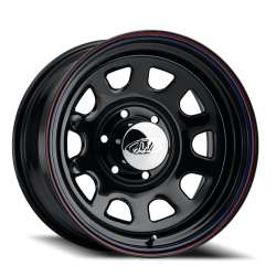 Allied 51 Black Daytona 17x8 12