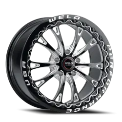 WELD Belmont Beadlock 17x11 +6mm