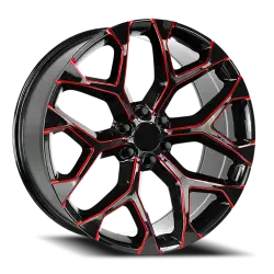Strada Wheel Replicas Snowflake 28x10 31