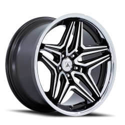 Asanti Black Label ABL-46 Duke 22x9 15
