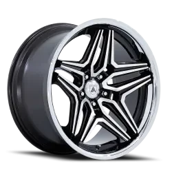 Asanti Black Label ABL-46 Duke 22x9 15