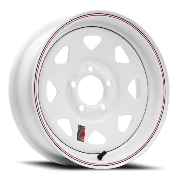 Allied 80 White 8 Spoke TR 14 6 0